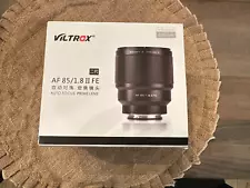 Viltrox 85mm f/1.8 Portrait Full Frame Lens for Sony E-mount NEVER USED