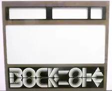 ROCK-OLA 484 part for sale - FRONT DOOR ROCK-OLA GRAPHIC GLASS - local pick-up