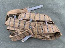 Original WW2 Russian Army Maxim M1910 MG Webbing Ammo Belt - 1944 Dated