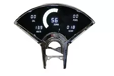 Chevy Bel Air DIGITAL DASH PANEL FOR 1955-1956 Gauges Intellitronix White LEDs!! (For: 1955 Chevrolet)