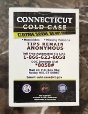 Connecticut Cold Case Playing Cards 4th Edition Unsolved CT Poker - BRAND NEW