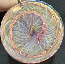 Beautiful Hand Blown Glass Pendant