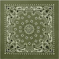 Rothco 4349 X-LARGE 27" Jumbo Trainmen Paisley Cotton Sport Biker Bandana