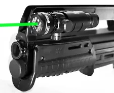 TRINITY tactical green laser compatible with escort bull tac shotgun 12 gauge.