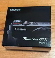 Canon - PowerShot G7 X Mark II 20.1-Megapixel Digital Video Camera - Brand NEW