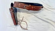 American Sales & MFG Laredo Texas Leather Holster & Belt - New!