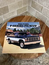 Original 1985 Ford F-Series Pickup Sales Brochure Catalog F-150 F-250 F-350 (69)