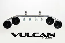 Vulcan Wakeboard Tower Speaker and Light Combo *Polished* from Wake Essentials