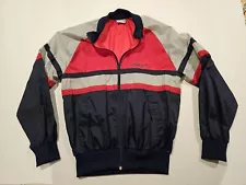 Vintage 80s Adidas Windbreaker Jacket- Hip Hop Style- Size M