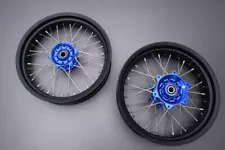 Spoked Supermoto Front + Rear Wheels Rims HUSQVARNA TC 125 TC125 2016-2019 17"