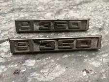 69-72 Chevrolet Pickup Truck "8 350" Front Fender Emblems Badges SET C10 K10 C/K