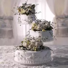 3 tier wedding cake stands for sale