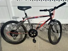 1990's Huffy Mudslinger Bicycle, Gray/Black/Orange, Used (but Great Condition!)