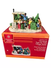 Holiday Home Accents Christmas Trees for Sale Village Scene 399 136