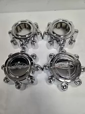 1999-04 Ford F250 350 450 Excursion 4×4 Chrome Center Caps Nos OEM Fomoco