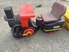 RARE Little Tikes 1980s Vintage Ride On Train