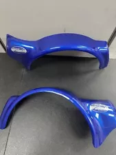 Quickie Freestyle Power Wheelchair Right / Left Fenders Blue Replacement NEW