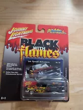 Johnny Lightning 2005 Street Freaks, '58 Plymouth Belvedere, black w/flames