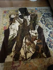 Native Species/scent lok Vertigo Fleece Camouflage Vest Woods Hunting Sz XL