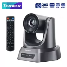 Tenveo 20X Zoom HD1080P 60FPS USB3.0 and HDMI Conference Live Streaming Camera