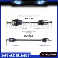 For Honda Accord 2.4L 2003-2007 TrakMotive 2x Front Kit CV Joint Axle Shaft (For: 2003 Honda Accord LX)