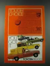 1977 Toyota Pickup Trucks Ad - Half-Ton, Long Bed Deluxe, SR-5 Sport Truck