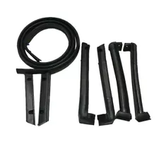 New 7 Piece SOFT Top Weatherstrip Kit For 1986-96 Chevrolet Base Convertible