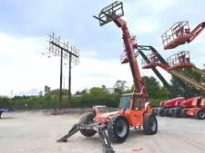 New Listing2015 Skytrak 10054 54' 10K Telescopic Reach Forklift Telehandler Cab Aux bidadoo