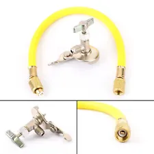 For A/C R12 R22 Can Tap Tapper Refrigerant Charging Recharge Hose Valve Kit