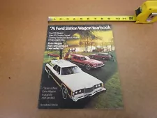 1974 Ford Station wagon LTD Country Squire Pinto sales brochure 24 pg ORIGINAL