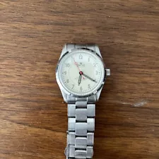 Smiths Everest 36mm Silver Stainless Steel Case with Silver Stainless Steel...