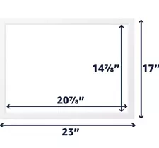 Quartet MWDW1723MWT Magnetic Whiteboard