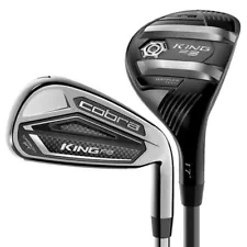 New Cobra King F8 Combo Irons 5H,6-Pw,Gw Graphite Regular Flex