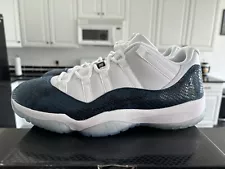 Size 12 - Jordan 11 Low Navy Snakeskin 2019 Brand New Deadstock