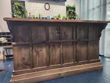 Custom Wood Bar