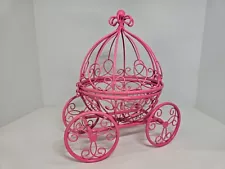 Cinderella Metal Carriage Centerpiece or Toy Wedding Summer Decor