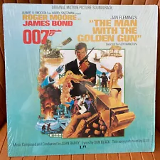 MAN GOLDEN GUN IN SHRINK VINYL LP RECORD ALBUM JAMES BOND MOVIE JOHN BARRY LULU