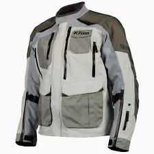 KLIM Carlsbad Cool Gray Motorcycle Jacket Men's L