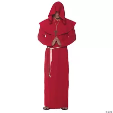 Monk Robe Adult Red - Underwraps