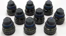 Arri Ultra 16 Super 16 16mm Set of 9 (Only 9 set for sale in the world) Pristine