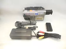 REFURBISHED Sony Handycam CCD-TRV37 8mm Hi-8 Camcorder TESTED 90-Day Warranty