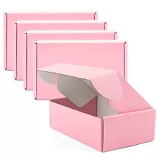 26 Pack Pink Shipping Boxes Cardboard Mailer Boxes for Packaging Gift Boxes