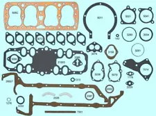 Ford 221 24-stud Flathead Full Engine Gasket Set/Kit BEST w/COPPER Head 1938-47