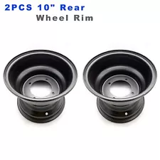 2PCS 10" Rear Steel Wheel Rim fit for Kandi 150CC 250CC ATV GO KART DUNE BUGGY