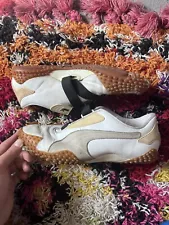 VTG Puma Mostro Men’s 10 Brown White Black Gum **FLAWS