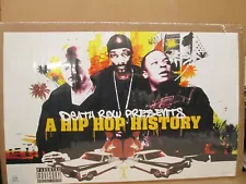 Death Row Presents Rapper Vintage Hip hop R & B Rapp poster 2006 records 19089