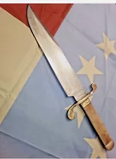 Civil War Confederate Unwin And Rogers Sheffield Bowie Knife