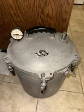 All American 1930 25qt Pressure Cooker Canner 925 Cast Aluminum Made in the USA