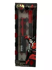 Batman & Makeup Revolution Harley Quinn Lip Kit Dangerous Red Halloween Lipstick