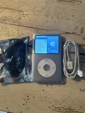 Apple iPod Classic 6th Gen SILVER 120GB USED BUNDLE